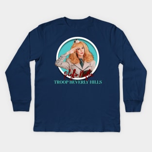 Troop Beverly Hills - Shelley Long Kids Long Sleeve T-Shirt